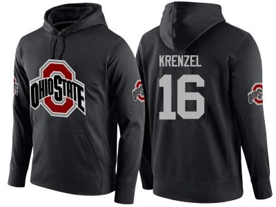 Men's Ohio State Buckeyes #64 Jack Wohlabaugh Nike NCAA Name-Number College Football Hoodie Black Friday LPM2644LK